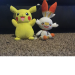 Pikachu in score bunny