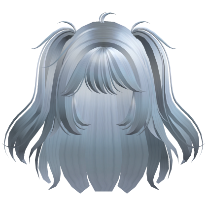 Cute Dolly Messy Pigtails (Sky Blue) Roblox item