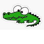 The goofy alligator.