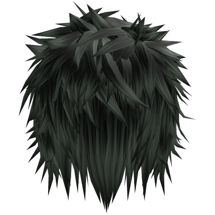 forest green gothic messy emo boy hair