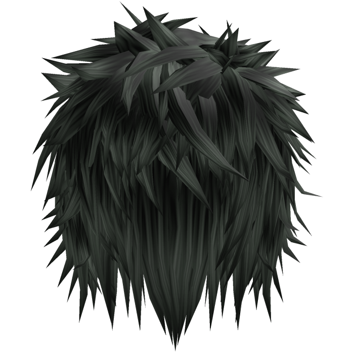 forest green gothic messy emo boy hair