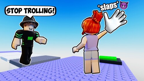 Slap Troll Tower 😂 