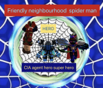 CIA agents hero super hero