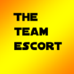 The team escort