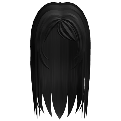 Y2k Straight Gyaru Hair Black