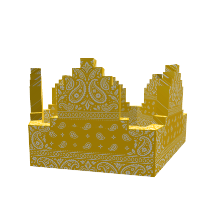 [ADD-ON] Yellow bandana Crown