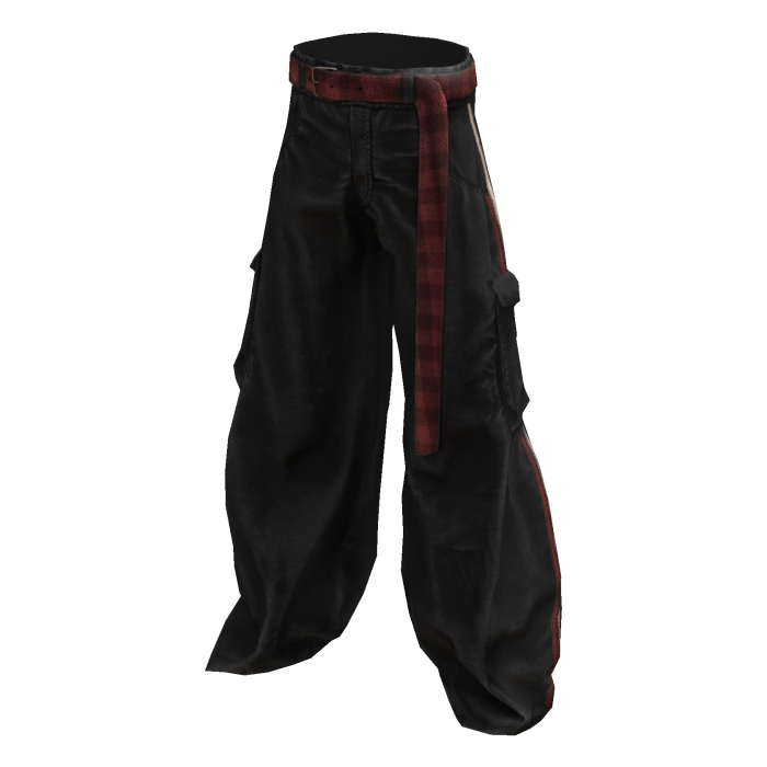 Cargo Trousers-Black