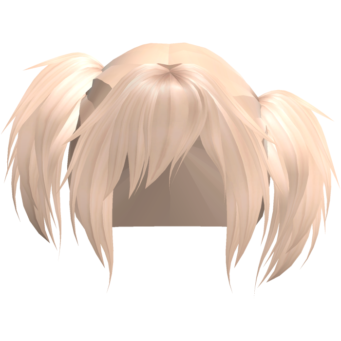 Emo Gothic Uneven Short Pigtails in Blonde
