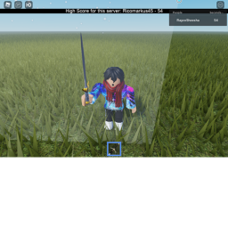 Sword Fighting and have the most time