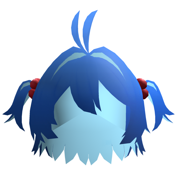 Makina's Blue Hair