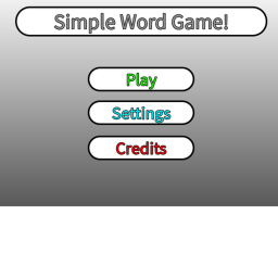Simple Word Game