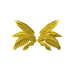 Holy Golden Seraphim Wings