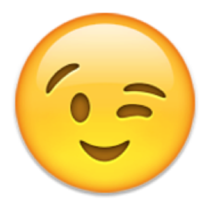 Winking Emoji Face Roblox decal