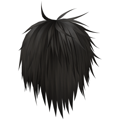 Brown spikey windy vkei emo hair Roblox item