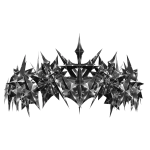 Silver Star Cross Crown