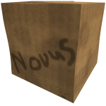 [READ DESC] Novus Branded Cardboard Box