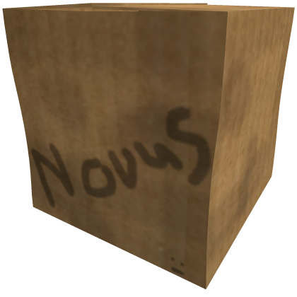 [READ DESC] Novus Branded Cardboard Box