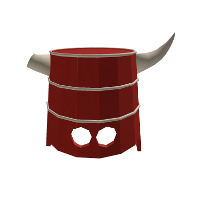 Broken horn red hat