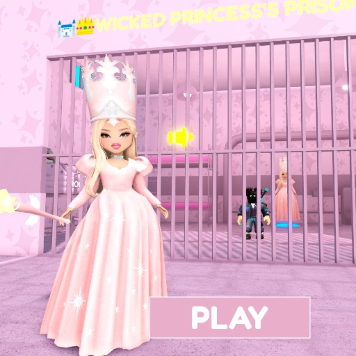 🏰👑WICKED PRINCESS'S PRISON RUN! (Obby)🏰👑 