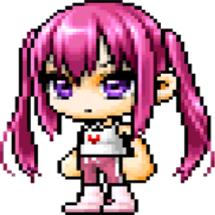 Transparent Pixel Girl Roblox decal