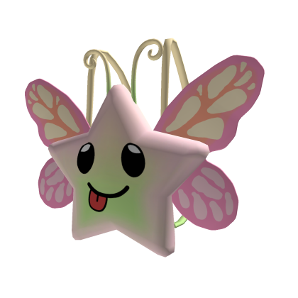 Cute Mint Butterfly Star Backpack