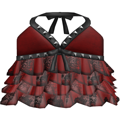 goth emo studded babydoll ruffle tank dress white
