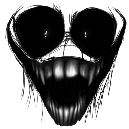 Scary face (2) Roblox decal