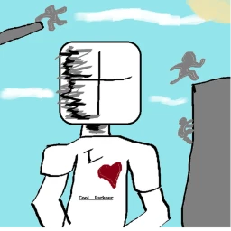 Cool parkour icon