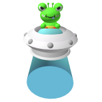 The Frog Alien's UFO