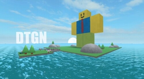 Destroy The Giant Noob!