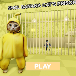 SMOL BANANA CAT'S PRISON RUN! (Obby)