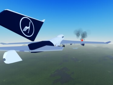Air Pressure Plane Crash Flight Simulator