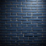 Dark blue bricks