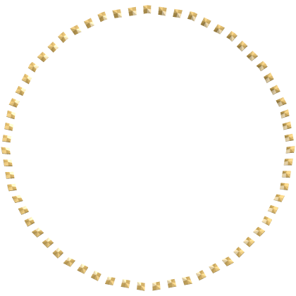 classic fedora studded gold rim cf addon