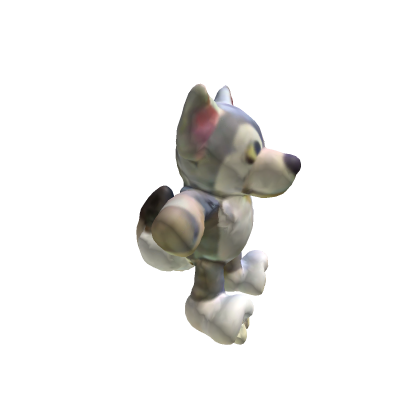 Wolf plushie 