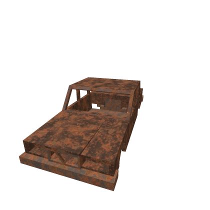 [Remake] Rusted Roblox Car! Road Jeep Garage Vehic