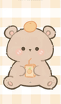 Orange teddy