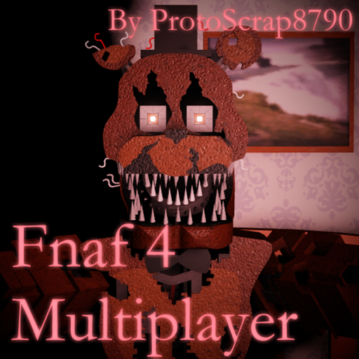 Fnaf 4 Multiplayer official Roblox game thumbnail
