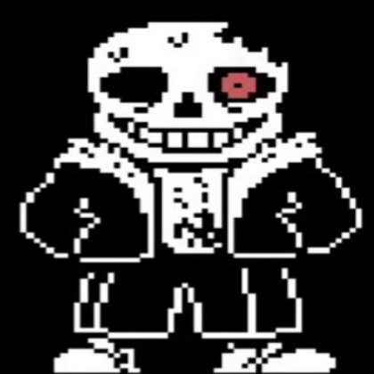 Horror sans sprite Roblox decal