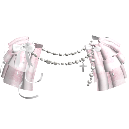 Pink Victorian Lace Ribbon Dress