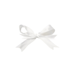 •. white ribbon