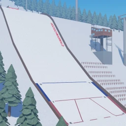 German Ski Jumping Hill icon