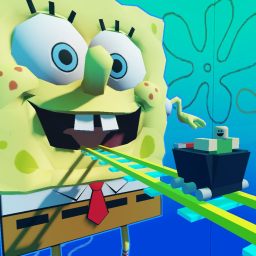 Cart Ride Into SpongeBob!