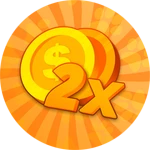 2x Coins!