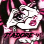 j‘adore ୨୧