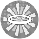 הילה צבעונית מעל הראש