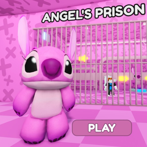 🌸 ANGEL STITCH'S PRISON RUN! (Obby) official Roblox game thumbnail