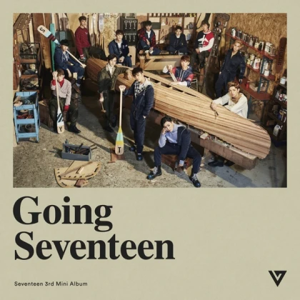 going seventeen album cover