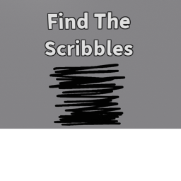 Find The Scribbles(Volcano Area)