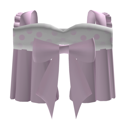 polkadot pink dress Roblox item
